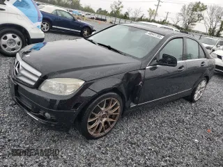 2009 Mercedes-Benz C-Class 3.0L Sport with VIN WDDGF81X59R054142, listed as a Copart auction lot 48541705 with 129,075 mi miles and Clean Title. Bid and sale history available at carsss.com. Image 1.