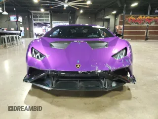 2023 Lamborghini Huracan z VIN ZHWUA6ZX7PLA21724, wystawiony jako Copart lot #78715274 z przebiegiem 1203 mil mil oraz Szkody całkowita. Historia ofert i sprzedaży dostępna na DreamBid. Obrazek 2.