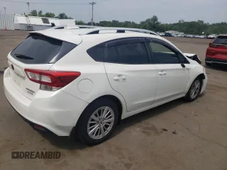 2017 Subaru Impreza Premium with VIN 4S3GTAD62H3736698, listed as a Copart auction lot 60856225 with 180,533 mi miles and Salvage title. Bid and sale history available at DreamBid. Image 3.