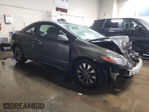 2009 Honda Civic EX with VIN 2HGFG12859H504617, listed as a Copart auction lot 85660384 with 146,445 mi miles and Salvage Title. Bid and sale history available at DreamBid. Image 4.