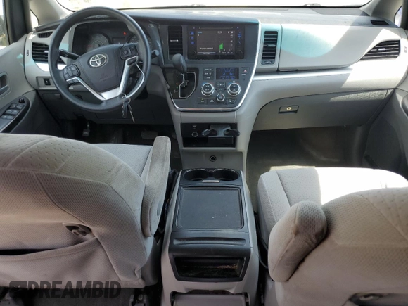 2015 Toyota Sienna LE AAS with VIN 5TDKK3DC5FS579839, listed as a Copart auction lot 54188505 with 189,960 mi miles and Salvage Title. Bid and sale history available at DreamBid. Image 8.