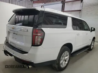 2023 Chevrolet Suburban Premier with VIN 1GNSCFKD1PR477696, listed as a Copart auction lot 53269285 with 47,272 mi miles and Clean title. Bid and sale history available at DreamBid. Image 3.