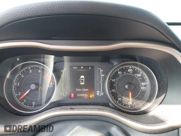 2016 Jeep Cherokee Latitude with VIN 1C4PJLCS7GW206935, listed as a IAAI auction lot 42430585 with 201,629 mi miles and . Bid and sale history available at DreamBid. Image 7.