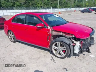 2017 Volkswagen Jetta GLI with VIN 3VW4T7AJ0HM239708, listed as a IAAI auction lot 42284415 with 128,694 mi miles and . Bid and sale history available at DreamBid. Image 1.