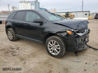 2013 Ford Edge SEL with VIN 2FMDK3JC1DBB90199, listed as a Copart auction lot 81990874 with 146,509 mi miles and Salvage Title. Bid and sale history available at carsss.com. Image 4.