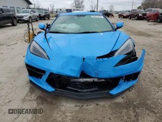 2022 Chevrolet Corvette 1LT with VIN 1G1YA2D4XN5110615, listed as a Copart auction lot 80873454 with 20,895 mi miles and Salvage Title. Bid and sale history available at carsss.com. Image 5.