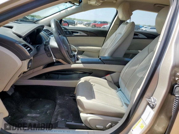 2017 Lincoln MKZ Hybrid Reserve with VIN 3LN6L5MU9HR632823, listed as a Copart auction lot 58886635 with 39,680 mi miles and Salvage title. Bid and sale history available at DreamBid. Image 7.