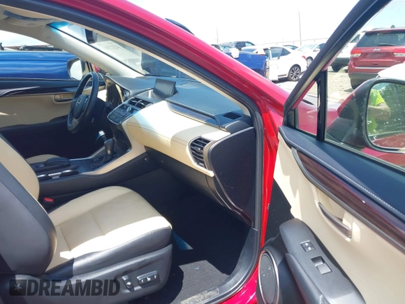 2017 Lexus NX 300h with VIN JTJBJRBZ5H2056423, listed as a IAAI auction lot 42322983 with 57,671 mi miles and . Bid and sale history available at DreamBid. Image 5.