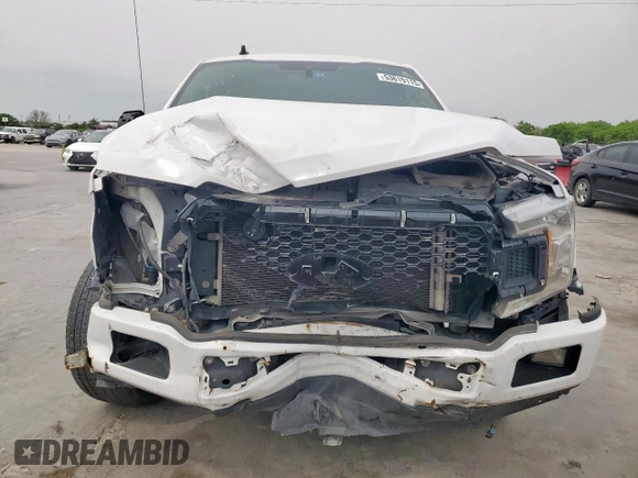 2020 Ford F-150 XL with VIN 1FTEW1CP5LKD01164, listed as a Copart auction lot 53619115 with 182,103 mi miles and Clean Title. Bid and sale history available at carsss.com. Image 5.