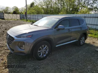 2019 Hyundai Santa Fe SE z VIN 5NMS2CAD2KH130516, wystawiony jako Copart lot #55349435 z przebiegiem 63 760 mil mil oraz Szkoda całkowita • Salvage title. Historia ofert i sprzedaży dostępna na DreamBid. Obrazek 1.