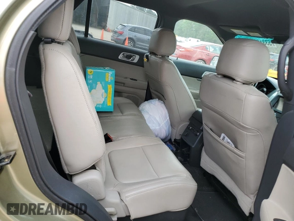 2012 Ford Explorer XLT with VIN 1FMHK7D88CGA23572, listed as a Copart auction lot 53315895 with 106,333 mi miles and Salvage Title. Bid and sale history available at DreamBid. Image 11.