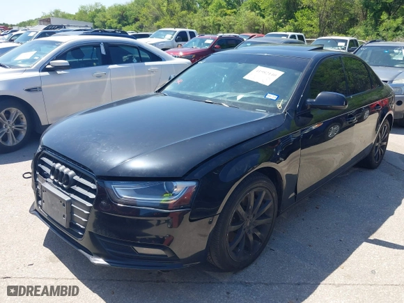 2013 Audi A4 Premium Plus with VIN WAUEFAFLXDA164378, listed as a IAAI auction lot 41982140 with 151,411 mi miles. Bid and sale history available at carsss.com. Image 2.