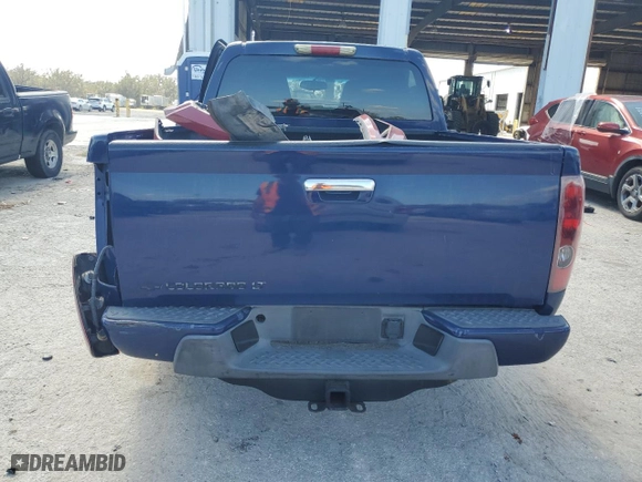 2009 Chevrolet Colorado LT w/1LT with VIN 1GCCS139898100899, listed as a Copart auction lot 76866354 with 120,809 mi miles and Salvage Title. Bid and sale history available at carsss.com. Image 6.