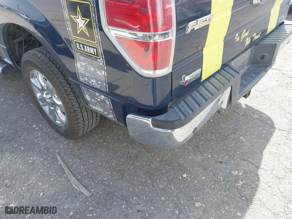 2013 Ford F-150 XL with VIN 1FTFW1CT3DKD94446, listed as a IAAI auction lot 41865548 with 204,567 mi miles. Bid and sale history available at carsss.com. Image 6.