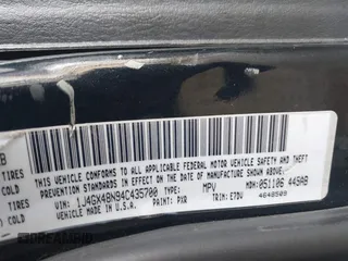 2004 Jeep Grand Cherokee Laredo z VIN 1J4GX48N94C435700, wystawiony jako IAAI lot #41809624 z przebiegiem 147 413 mil mil oraz . Historia ofert i sprzedaży dostępna na DreamBid. Obrazek 9.