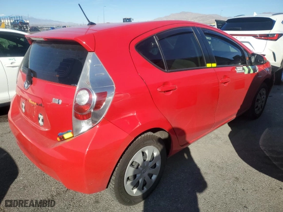 2014 Toyota Prius c One with VIN JTDKDTB3XE1073786, listed as a Copart auction lot 45778885 with 90,460 mi miles and Salvage Title. Bid and sale history available at carsss.com. Image 3.