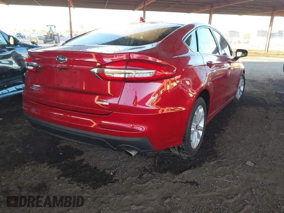 2020 Ford Fusion SE with VIN 3FA6P0HD2LR264831, listed as a IAAI auction lot 41399445 with 69,312 mi miles and . Bid and sale history available at carsss.com. Image 4.