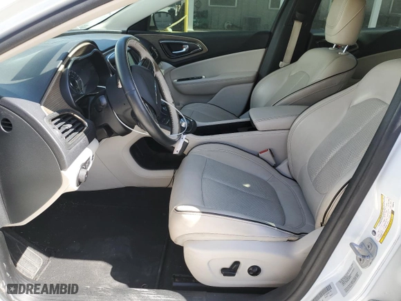 2015 Chrysler 200 C with VIN 1C3CCCEG9FN589416, listed as a Copart auction lot 49173945 with 127,461 mi miles and Salvage Title. Bid and sale history available at carsss.com. Image 7.