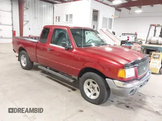 2003 Ford Ranger XL Fleet with VIN 1FTZR45E33PB61429, listed as a IAAI auction lot 42370047 with 122,970 mi miles and . Bid and sale history available at DreamBid. Image 1.