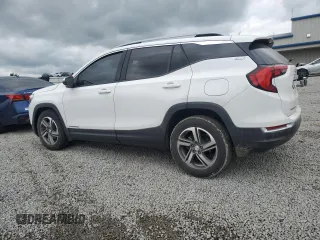 2020 GMC Terrain SLT with VIN 3GKALPEV3LL242124, listed as a Copart auction lot 55758825 with 116,142 mi miles and Salvage title. Bid and sale history available at DreamBid. Image 2.