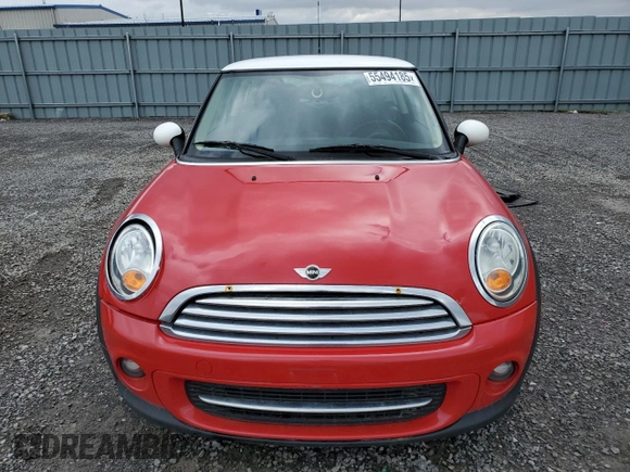 2012 MINI Hardtop with VIN WMWSU3C53CT367481, listed as a Copart auction lot 55494185 with 147,027 mi miles and Clean Title. Bid and sale history available at DreamBid. Image 5.