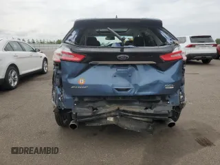 2019 Ford Edge SEL with VIN 2FMPK4J93KBB77765, listed as a Copart auction lot 59093015 with 52,753 mi miles and Salvage title. Bid and sale history available at DreamBid. Image 6.