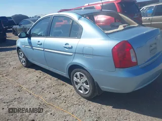 2008 Hyundai Accent GLS with VIN KMHCN46C38U237153, listed as a IAAI auction lot 41707654 with 95,003 mi miles. Bid and sale history available at carsss.com. Image 3.
