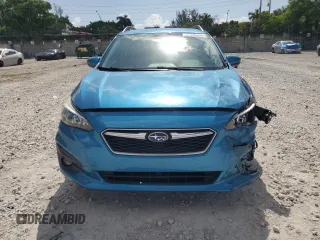 2017 Subaru Impreza Premium with VIN 4S3GTAD65H3703808, listed as a Copart auction lot 57396095 with 68,960 mi miles and Salvage title. Bid and sale history available at DreamBid. Image 5.