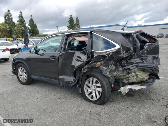 2015 Honda CR-V EX with VIN 2HKRM3H53FH553993, listed as a Copart auction lot 45606245 with 80,015 mi miles and Salvage Title. Bid and sale history available at carsss.com. Image 2.