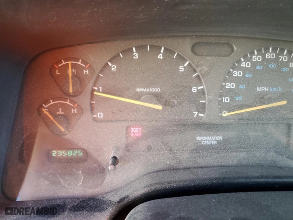 2001 Dodge Dakota with VIN 1B7GL22X41S130350, listed as a Copart auction lot 85788344 with 235,825 mi miles and Salvage Title. Bid and sale history available at carsss.com. Image 9.