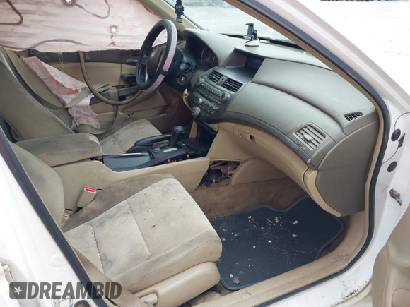 2009 Honda Accord LX-P with VIN 1HGCP26459A043790, listed as a IAAI auction lot 41043457 with Not Provided miles and . Bid and sale history available at DreamBid. Image 5.