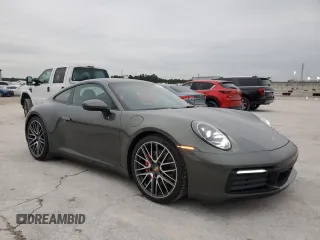 2024 Porsche 911 Carrera S with VIN WP0AB2A94RS219603, listed as a Copart auction lot 88951115 with 3,413 mi miles and Salvage Title. Bid and sale history available at carsss.com. Image 4.