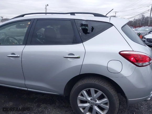 2013 Nissan Murano SL with VIN JN8AZ1MW1DW321888, listed as a IAAI auction lot 41138265 with 75,701 mi miles. Bid and sale history available at carsss.com. Image 6.