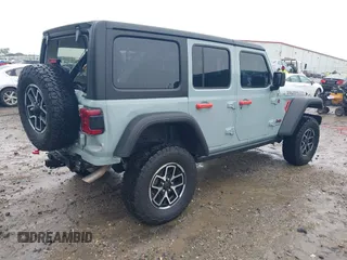 2024 Jeep Wrangler Rubicon with VIN 1C4PJXFG4RW160501, listed as a IAAI auction lot 42366618 with 16,515 mi miles and . Bid and sale history available at DreamBid. Image 4.