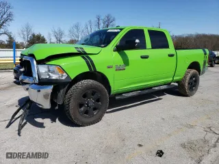 2018 Ram 2500 Tradesman with VIN 3C6UR5CJ3JG345116, listed as a Copart auction lot 49164475 with 62,827 mi miles and Salvage Title. Bid and sale history available at carsss.com. Image 1.