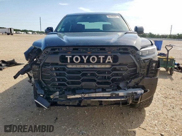 2024 Toyota Tundra TRD Pro Hybrid with VIN 5TFPC5DB3RX081207, listed as a Copart auction lot 58406695 with 10,963 mi miles and Salvage title. Bid and sale history available at DreamBid. Image 5.