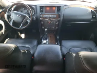 2014 Infiniti QX80 with VIN JN8AZ2NC9E9350906, listed as a Copart auction lot 65817505 with 123,790 mi miles and Clean title. Bid and sale history available at DreamBid. Image 8.