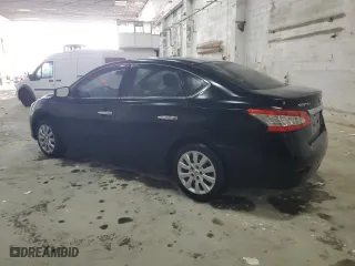 2014 Nissan Sentra S with VIN 3N1AB7AP9EL615193, listed as a Copart auction lot 51982455 with 133,694 mi miles and Clean Title. Bid and sale history available at carsss.com. Image 2.