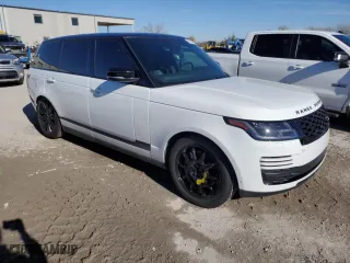 2020 Land Rover Range Rover with VIN SALGS5SE1LA579733, listed as a Copart auction lot 80755964 with 54,848 mi miles and Salvage Title. Bid and sale history available at carsss.com. Image 4.