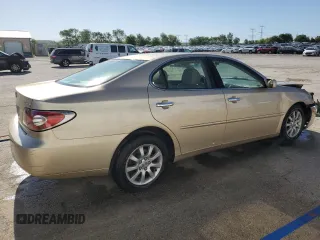 2002 Lexus ES 300 with VIN JTHBF30G020051456, listed as a Copart auction lot 57432435 with 148,207 mi miles and Salvage title. Bid and sale history available at DreamBid. Image 3.
