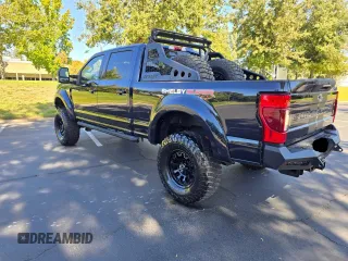 2021 Ford Super Duty F-250 SRW XL with VIN 1FT8W2BT1MED24569, listed as a Copart auction lot 50447075 with 21,016 mi miles and Salvage Title. Bid and sale history available at carsss.com. Image 3.