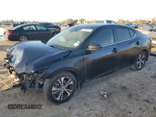 2020 Nissan Sentra SV z VIN 3N1AB8CV3LY256702, wystawiony jako Copart lot #48358475 z przebiegiem 116 461 mil mil oraz Szkoda całkowita • Salvage title. Historia ofert i sprzedaży dostępna na DreamBid. Obrazek 1.