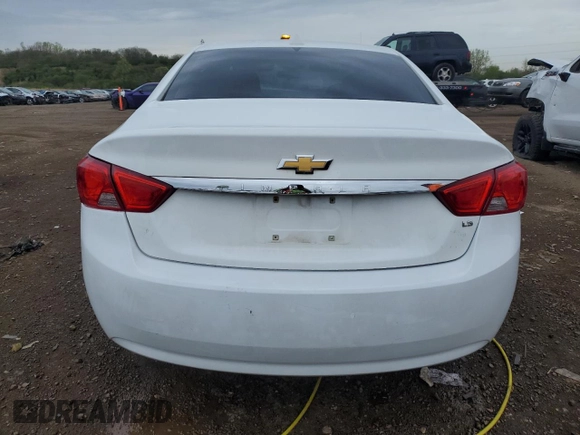2014 Chevrolet Impala LS z VIN 2G11Y5SL7E9274576, wystawiony jako Copart lot #55089125 z przebiegiem 107 610 mil mil oraz Szkoda całkowita • Salvage title. Historia ofert i sprzedaży dostępna na DreamBid. Obrazek 6.