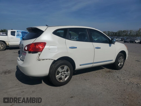 2012 Nissan Rogue S with VIN JN8AS5MV6CW402127, listed as a Copart auction lot 53429195 with 146,855 mi miles and Salvage Title. Bid and sale history available at DreamBid. Image 3.