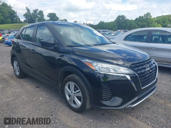 2024 Nissan Kicks S with VIN 3N1CP5BV8RL498577, listed as a IAAI auction lot 42208526 with 30,717 mi miles and . Bid and sale history available at DreamBid. Image 1.