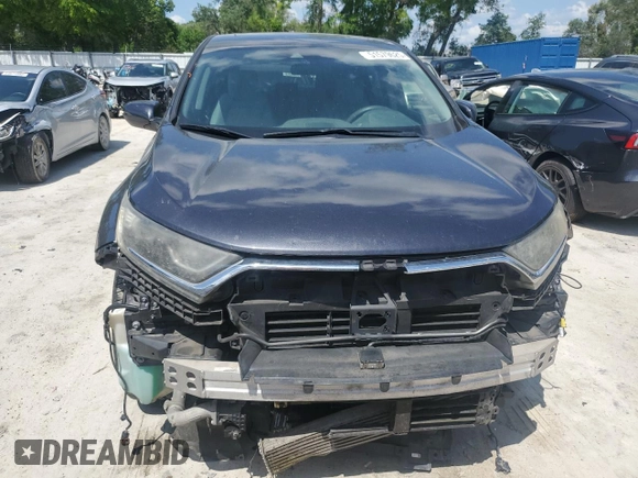 2017 Honda CR-V EX with VIN 7FARW1H52HE041050, listed as a Copart auction lot 51579625 with 197,127 mi miles and Salvage Title. Bid and sale history available at carsss.com. Image 5.