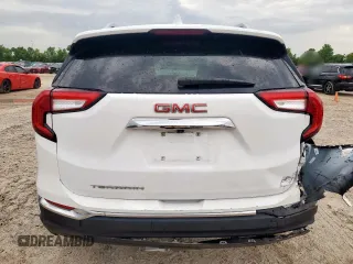 2023 GMC Terrain SLT with VIN 3GKALPEG2PL141633, listed as a Copart auction lot 58691765 with 68,144 mi miles and Salvage title. Bid and sale history available at DreamBid. Image 6.