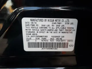 2017 Infiniti Q50 Red Sport 400 with VIN JN1FV7AR5HM870383, listed as a Copart auction lot 80452434 with 63,315 mi miles and Salvage Title. Bid and sale history available at carsss.com. Image 12.