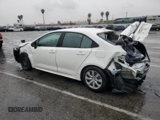 2021 Toyota Corolla LE with VIN 5YFEPMAE6MP252219, listed as a Copart auction lot 47689615 with 124,846 mi miles and Salvage Title. Bid and sale history available at carsss.com. Image 2.