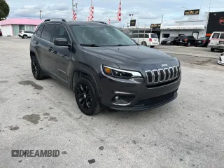 2019 Jeep Cherokee Latitude Plus with VIN 1C4PJLLX4KD243375, listed as a Copart auction lot 89389345 with 86,196 mi miles and Clean Title. Bid and sale history available at carsss.com. Image 1.